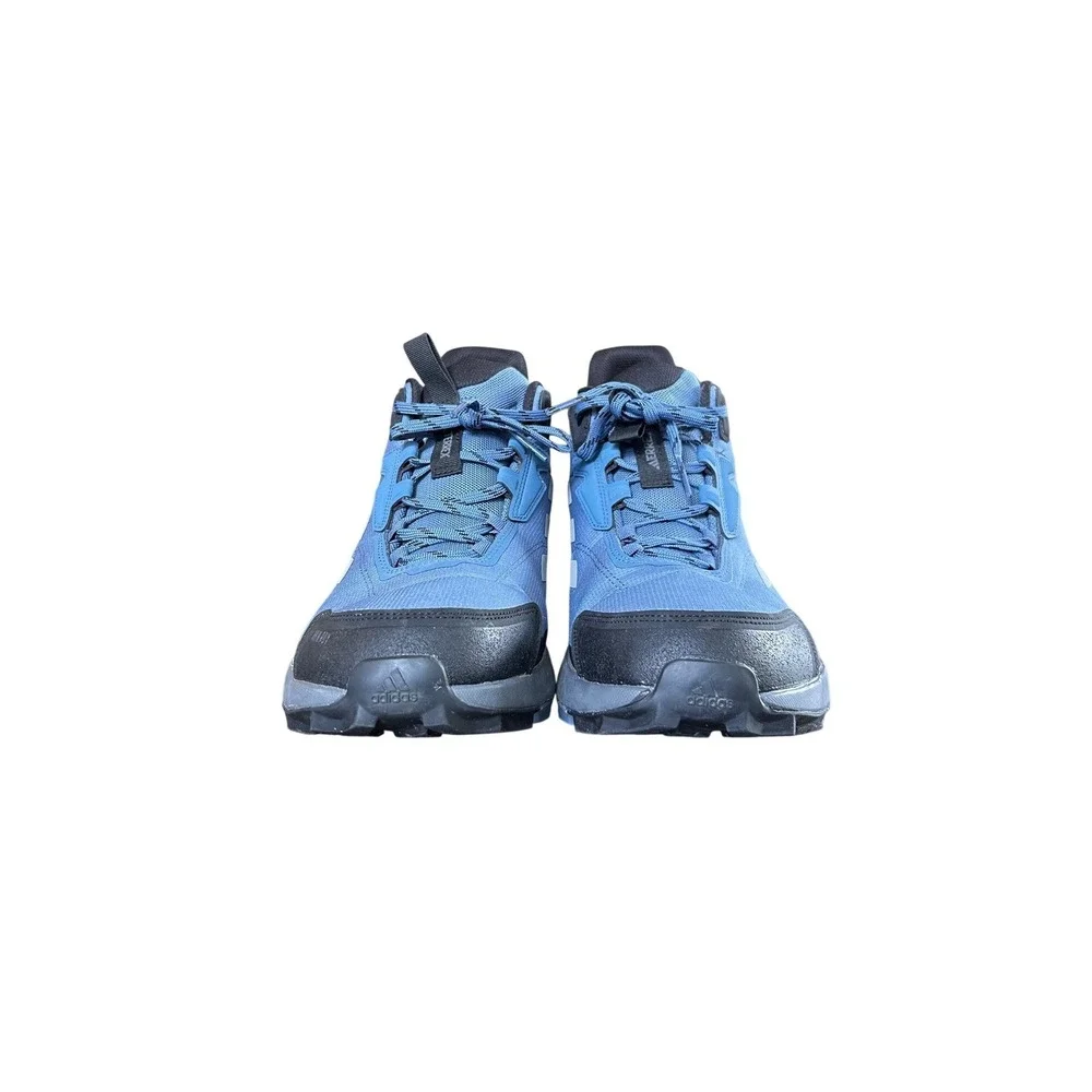 Adidas Terrex Anoka Rain.Rdy Mens Blue Grey Waterproof‎ Hiking Boots Mid Top